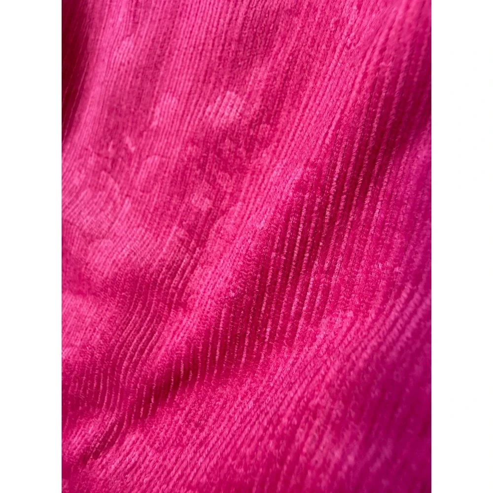 NEW Oilily Kids Travisi Pink Corduroy Floral Mixed Print Skirt 128 8Y 8‎